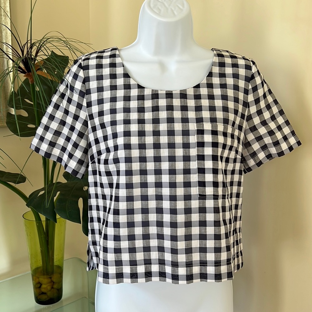 JOA Gingham Top